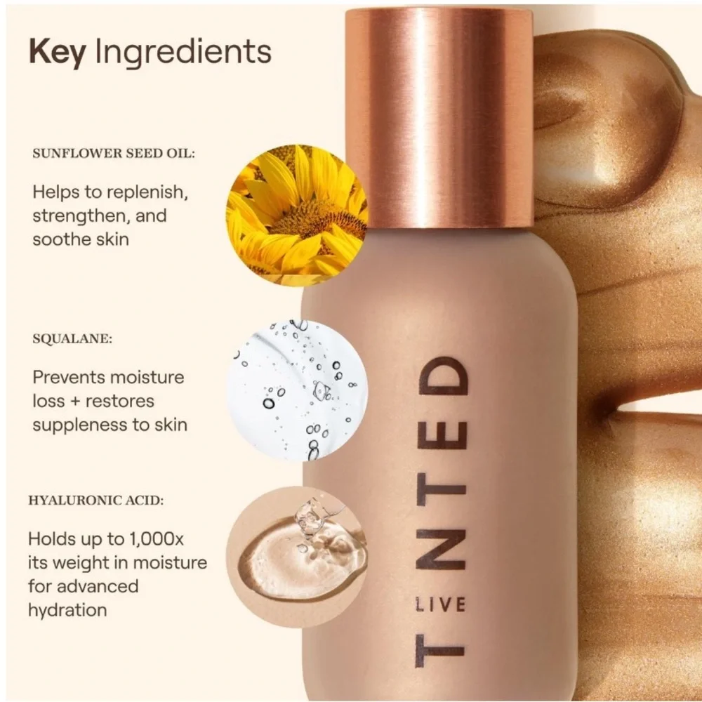 Live Tinted Hueglow Liquid Highlighter Drops “Dawn” NWT